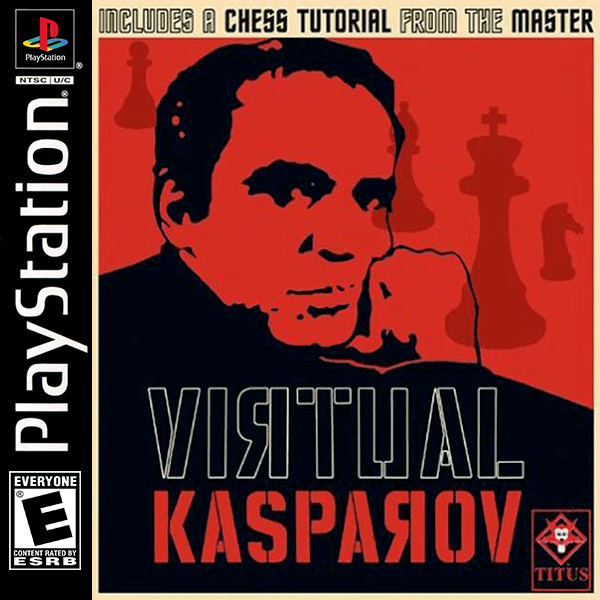 Virtual Kasparov box art for Playstation